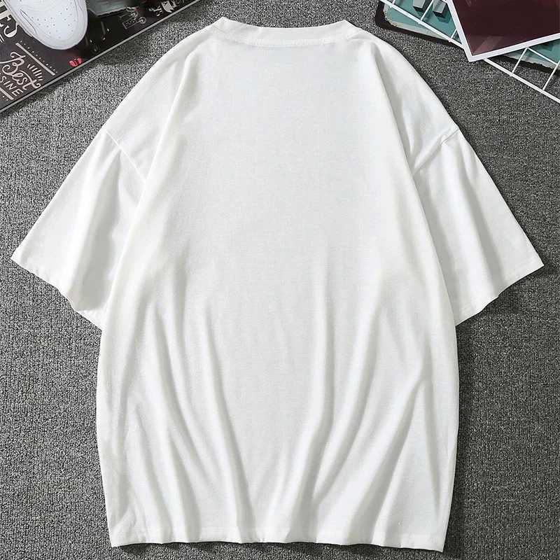 Mens Tshirts Graphic Streetwear Hip Hop Goth Summer Y2K Print Harajuku Short Sleeve Cotton Tops Tees Oversized T-Shirt ClothingT250318