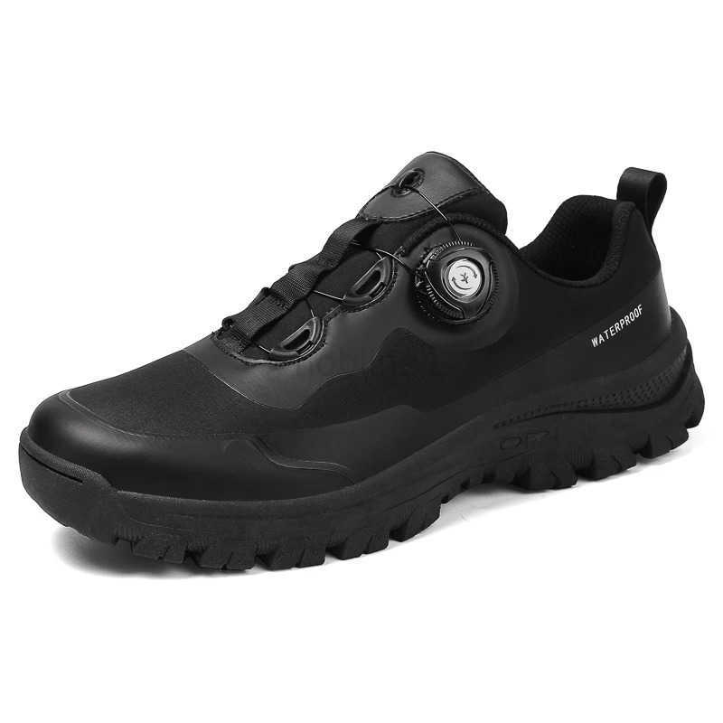Professial Hiking Shoes Men Waterproof Outdoor Trekking Shoes Mountain Sneakers Black Khaki Big Size 46 47 Dropsing Z250318