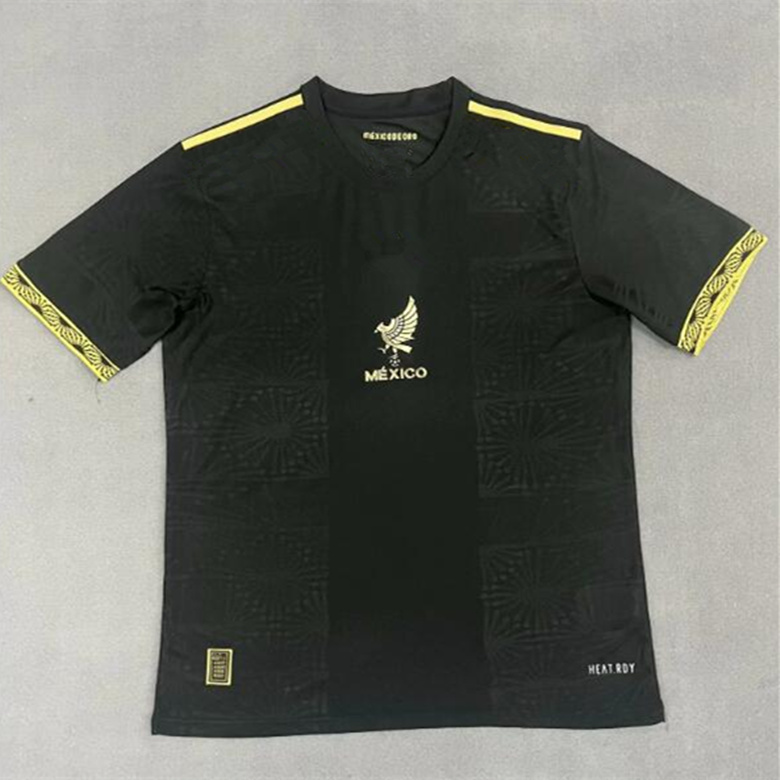 3Xl 4Xl 2025 Mexico Home Soccer Jerseys Gold Cup All Black 25 26 LOZANO DOS SANTOS H.Lozano RAUL CHICHARITO Men Kids Kits Football Shirts Uniforms