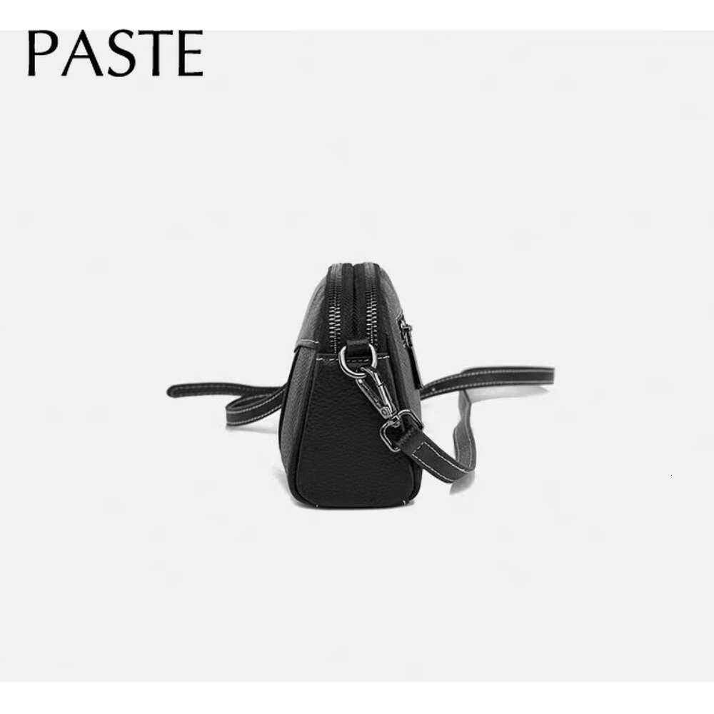 New Summer Chic Casual Style Flap Crossbody For Women 100% Cowhide Leather Small Square Bag Female Shoulder Bags White