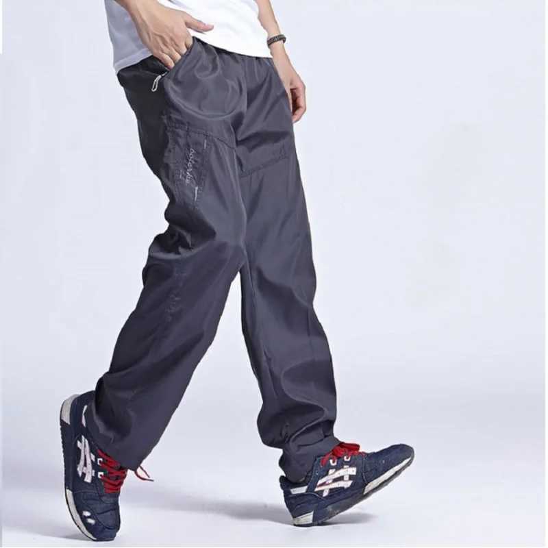 2024 Sportswear Runner Outdoor Mens Casual Pants Quick drying Breathable Mens Pants Mens Trousers Sweatpants Active Pants 6XL W250318
