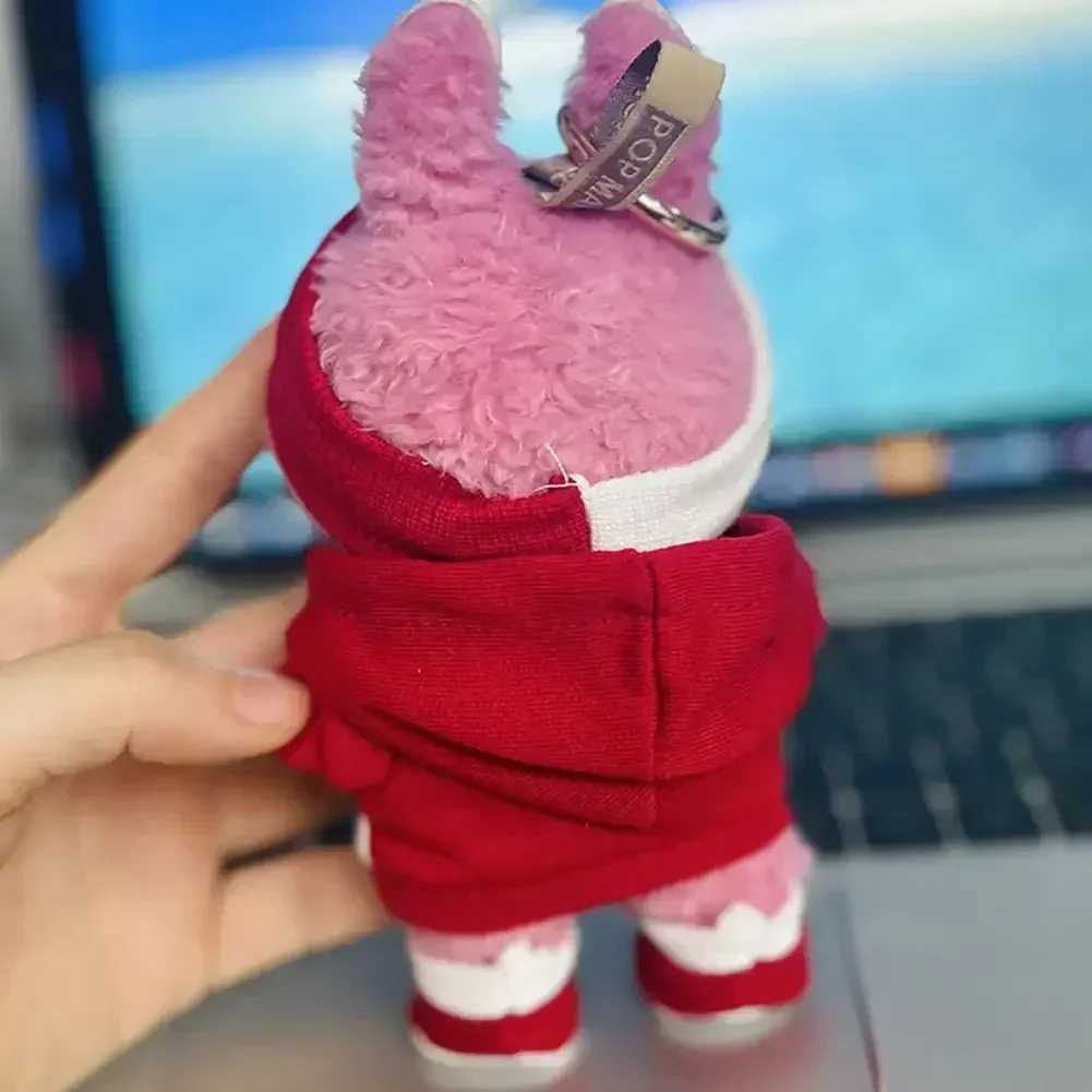 Fashion clothing Labubu doll clothing hooded doll clothing color matching hooded doll accessories cute decorative small clothesT250318