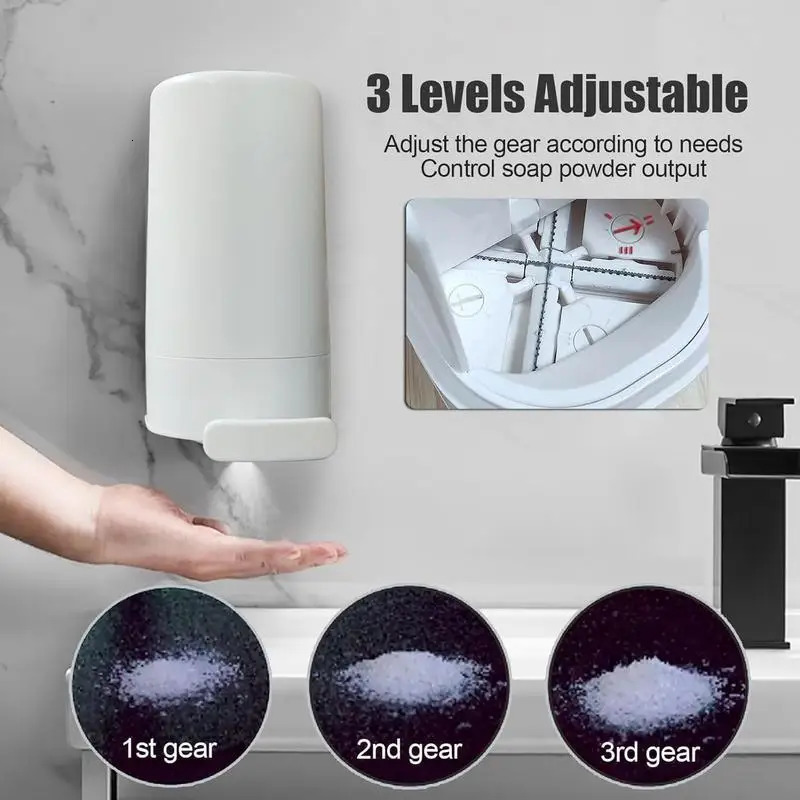 Bar Soap Grinder Solid Soapy Bar Grinding Box Holder Wall Mounted Crusher Mincer Refillable Soapy Bar Dispenser For Bathroom 250314