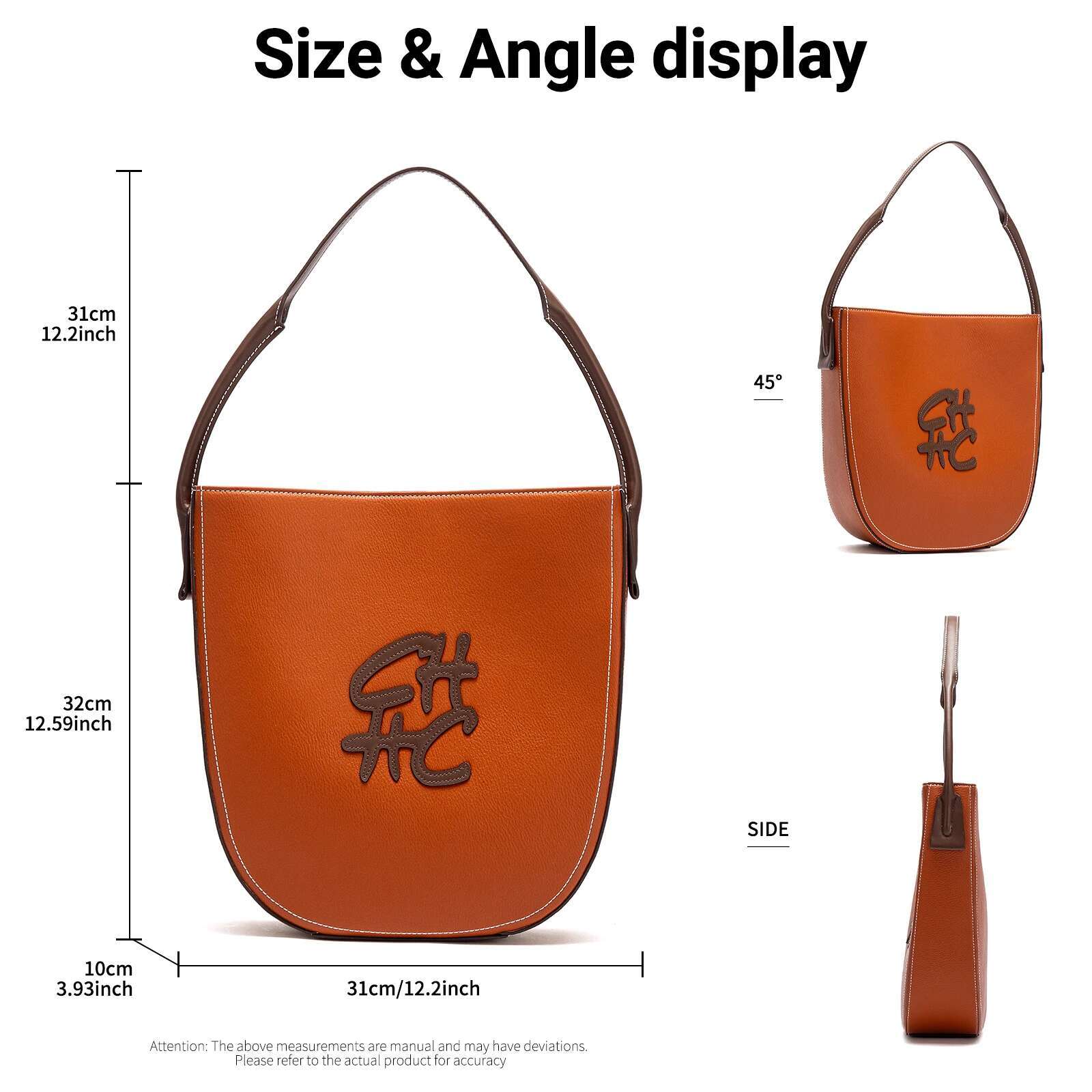 CHCH Tote New Large Capacity Commuter Bag Women's Handbag