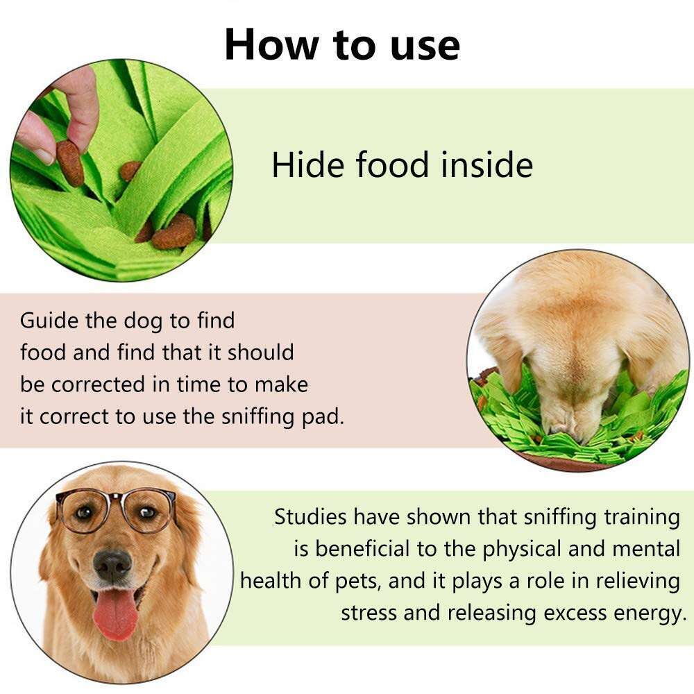 DHpet Pet Smelling Pad: A Great Dog Toy for Slow Feeding and Physical Training