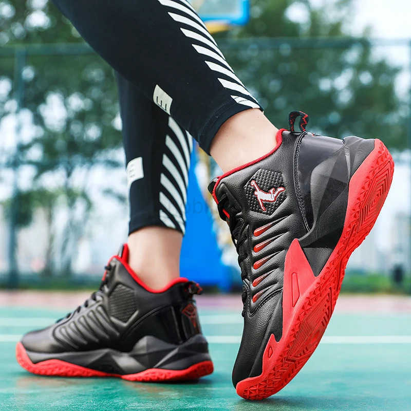 Mens Basketball Shoes Breathable Cushiing N-Slip Wearable Runing Shoes Gym Training Athletic Basketball Sneakers for Wen Z250318
