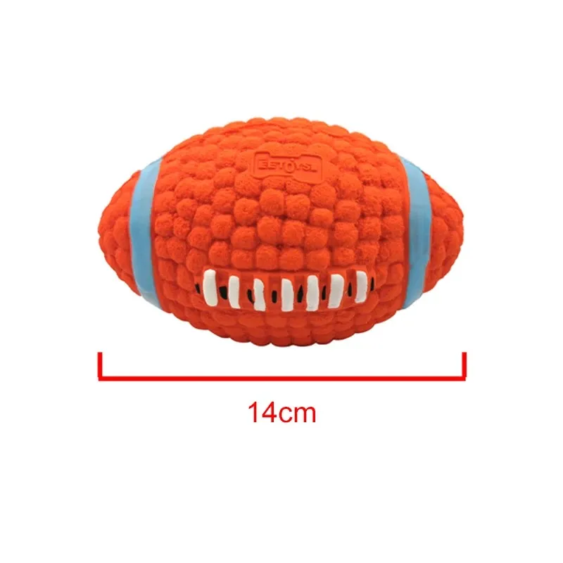 Toys For Small Large Dogs Chihuahua Golden Retriever Natural Latex Dog Balls Anti Bite Interactive Dog Chew Toy Pet Squeak