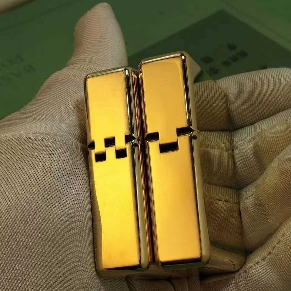 Zorro 912 Retro High End Waterproof Sealed Armor Constantine Kerosene Lighter 3/5 Hinge Metal Petrol Lighter Mens GiftC250318