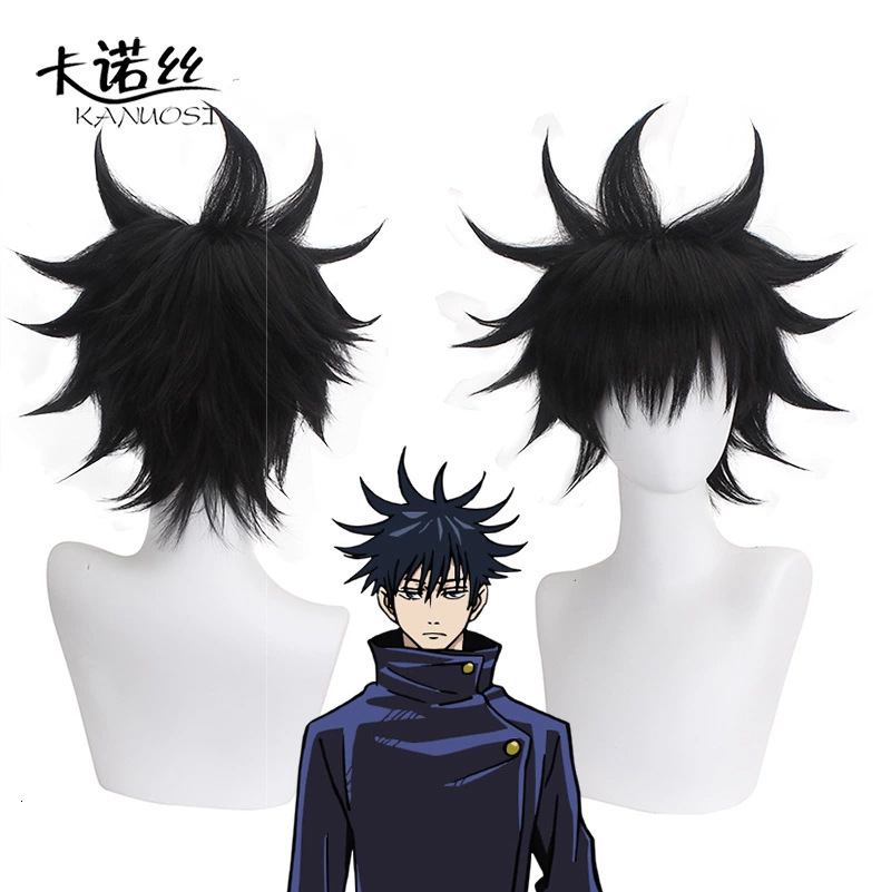 Carnot Spell Battle Fuhei Hui Cos Wig Return Art Collection Face Black Reversed Short Hair Style