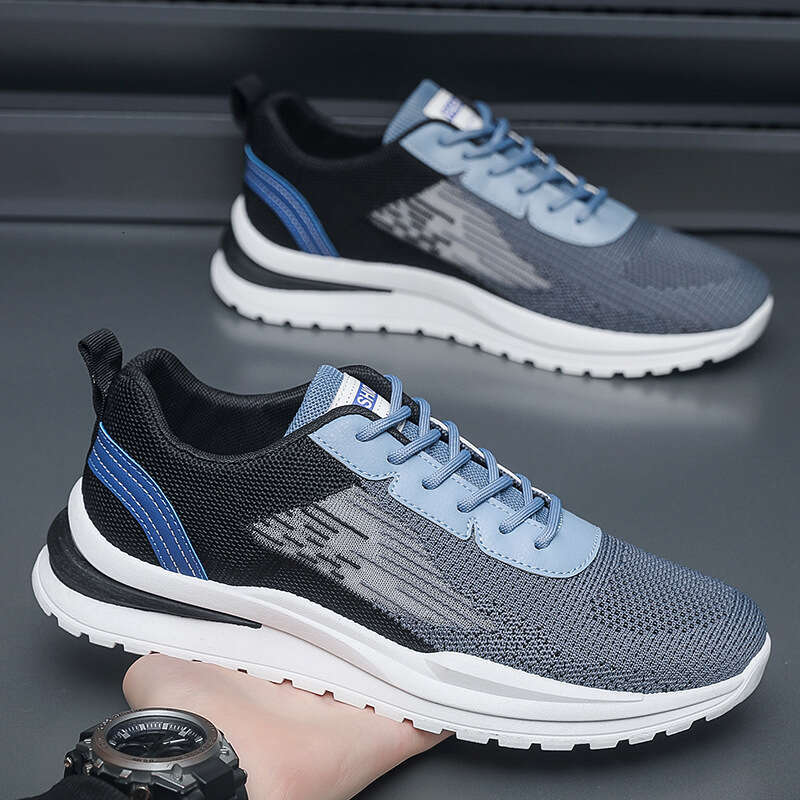 Breathable, Comfortable, Versatile Mesh 2025 New Summer Heightening Dad Casual Youth Running and Sports Shoes