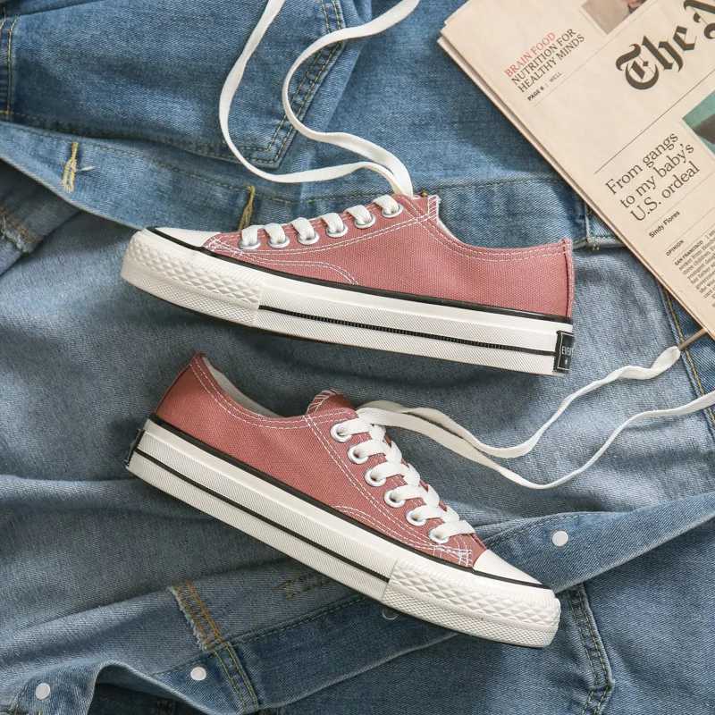 New Classic Canvas Shoes Womens Sneakers Vcanize Shoes Womens Unisex High Top Breathable Ladies Shoes Sports Shoes F Y250318