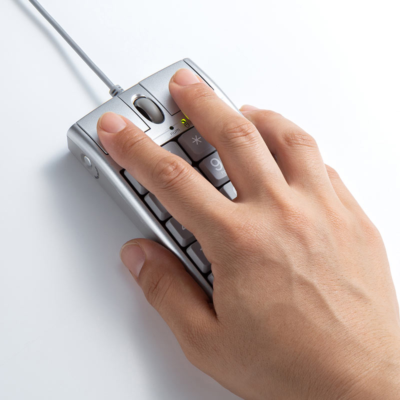 ione SCORPIUS N4BTG Wireless Numerical Keypad bluetooth Mouse SCORPIUS-N4 Wired Numerical Mouse Keypad Industrial mouse bank use