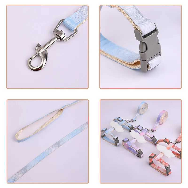 Cute cat harness set with adjustable wing pet box straps suitable for cats rabbits puppies kittens outdoor walking suppliesT250318