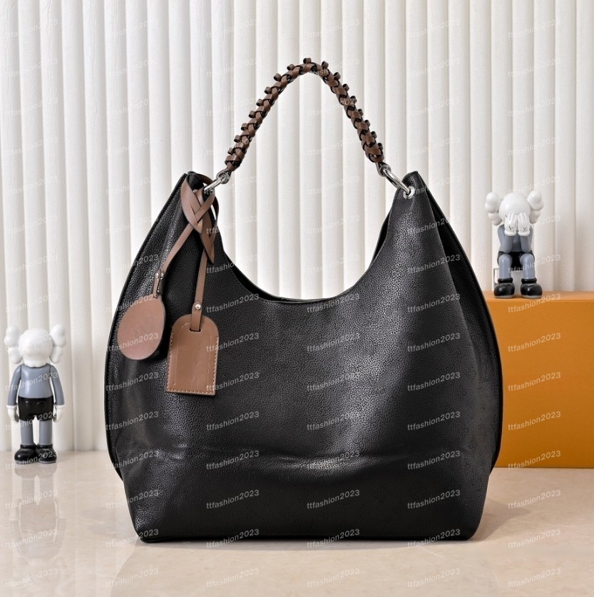 Designer bag Luxury hand bag Mahina Carmel Hobo M53188 Tote bag Taurillon Shoulder bag Best Quality