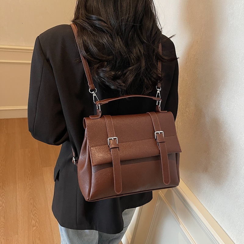Women S High End Handbag New Trendy Large Capacity Official British Casual Backpack Small Shoulder Bags