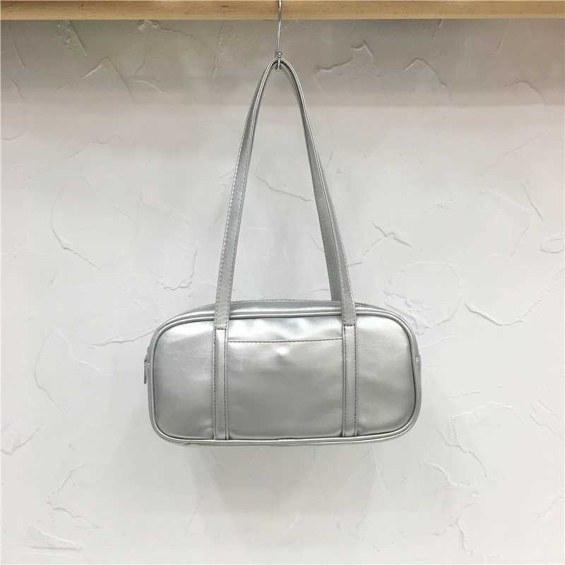 Wens Shoder Bag Oil Waxed Leather Jewelry Tote Underarm Bag Shoder Tote Bag Y250318