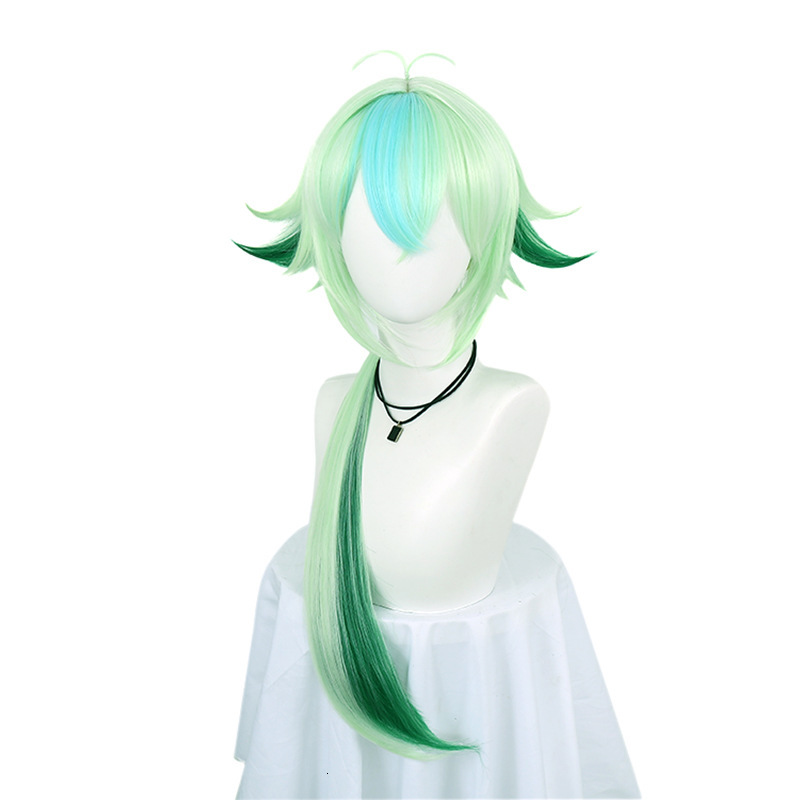 Kano Genshin Impact E Granulated Sugar Cos Wig Simulation Scalp Top Warping Gradient