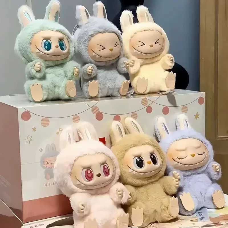Hot The Monsters Have A Seat Series Labubu Vinyl Plush Doll Blind Box Toy Action Figure Anime Model Mystery Box Gift CollectionT250318