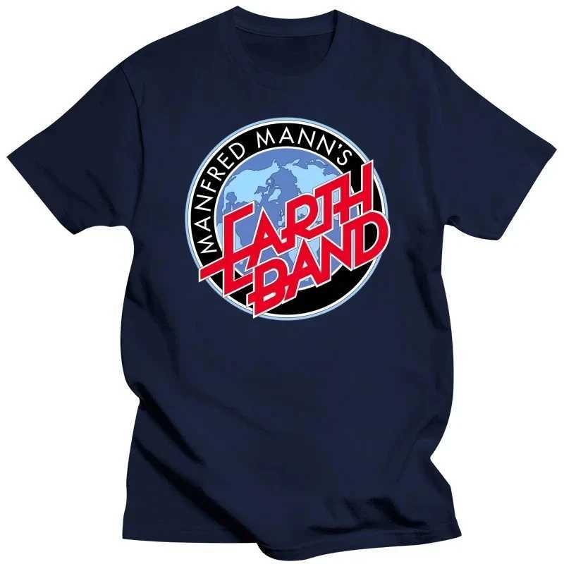 Summer graphic short sleeved Manfred mens earth band gift creative mens T-shirt womens classic retro custom T-shirtT250318