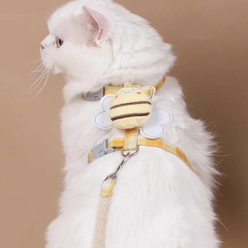 Cat Products Pet Traction New Cute Pattern Comfortable Dog Collar Adjustable Long Strip Pet Safety BeltT250318