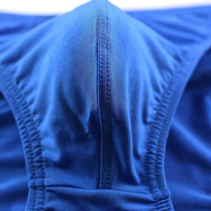 Men's swimsuit solid swimsuit underwear sports swimsuit U pocket swimsuit underwear beach shorts swimsuit