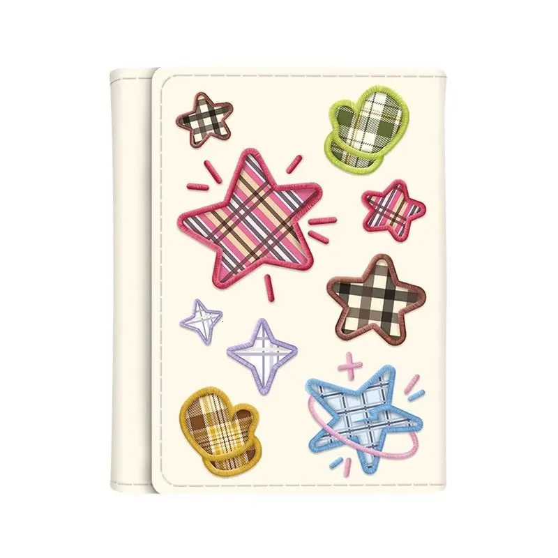 Xiuya a lovely ladys wallet star has a stylish beige coin in the style of the Emridery Harajuku. Buy a s womens card folding wallet 250317