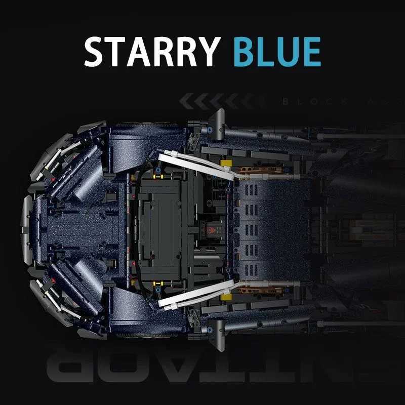 Technical e Racing Sport Car Building Block Ci Mechanical Speed Vehicle Model Brick Toys For Children Birthday Gift MOC C251203