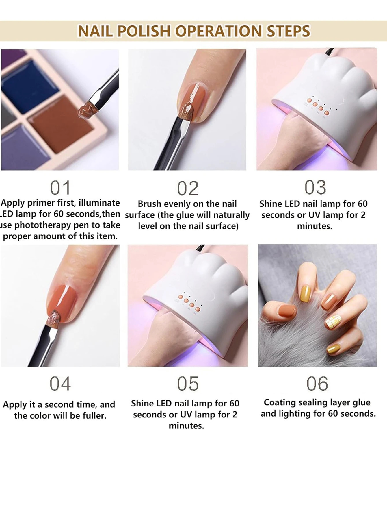 5/9 Colors Solid Nail Polish Palette Peelable UV/LED Polish Lacquer Salon Gel Nail Art Varnish Thanksgiving Gifts 250314