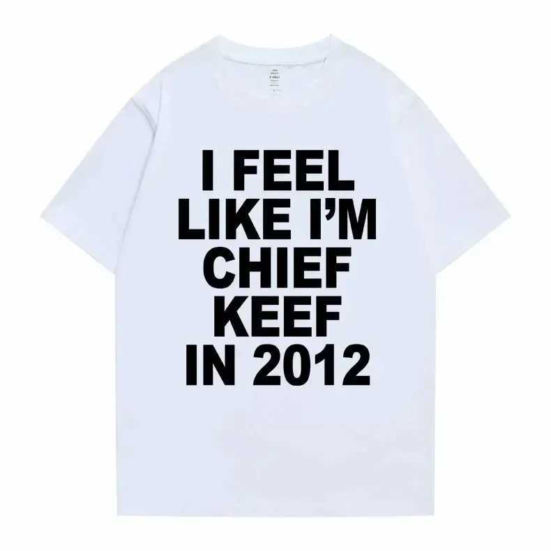 I think I am the CEO of the 2012 graphic printed T-shirt mens funny rap meme T-shirt summer mens hip-hop oversized T-shirtT250318