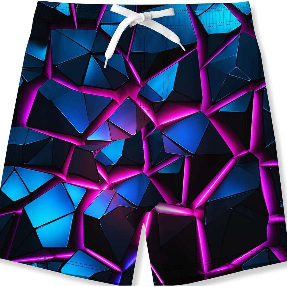 Teens Boys Swim Trunks Quick Dry Beach Swimwear Board Shorts Fashion patterns