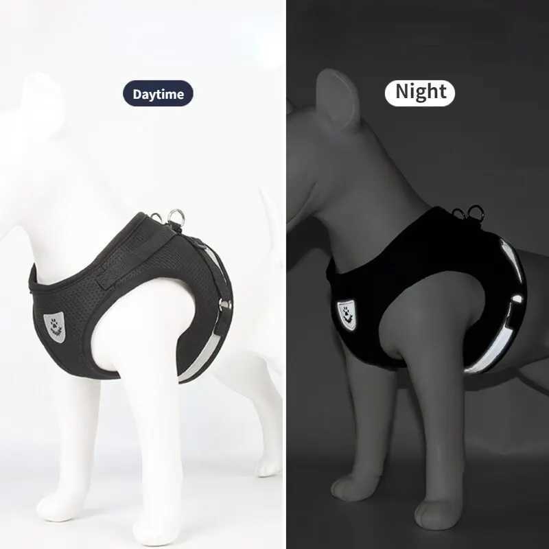 Pet Belt Underwear Type Strap Breathable Reflective Adjustable Chest Strap Outdoor Dog Carrying SuppliesT250318
