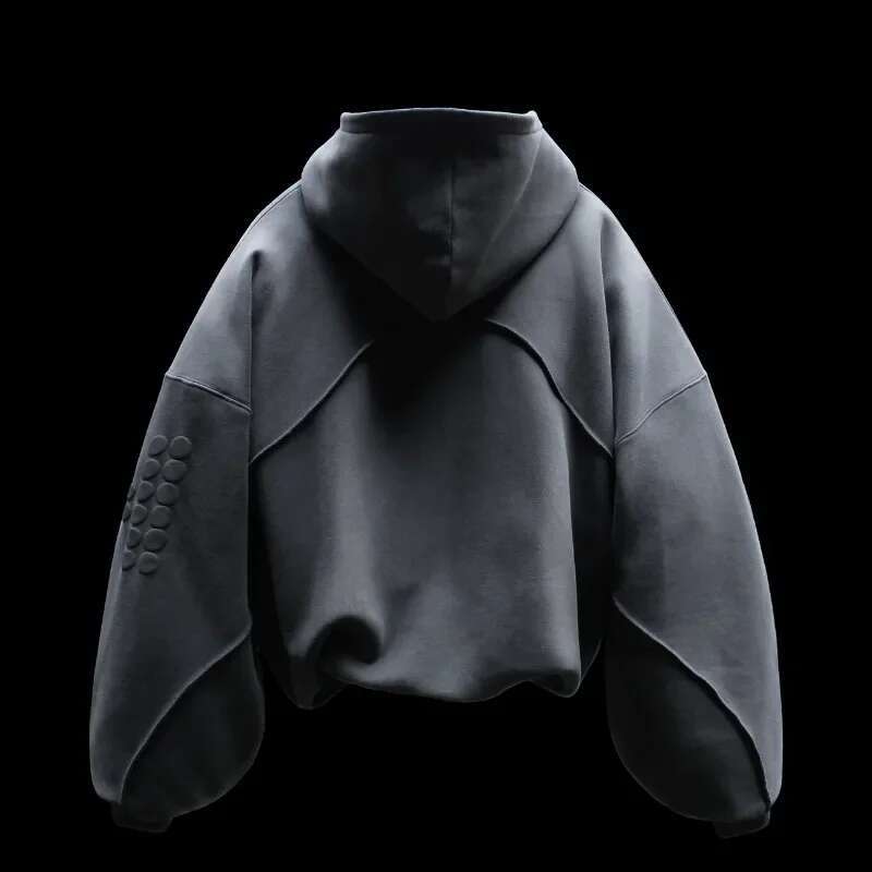 Haruku Baggy Hoodie Y2k Letter Pattern Printed Splicing Design Sweatshirt Gothic Vintage Men Women Oversized Casual Pullover