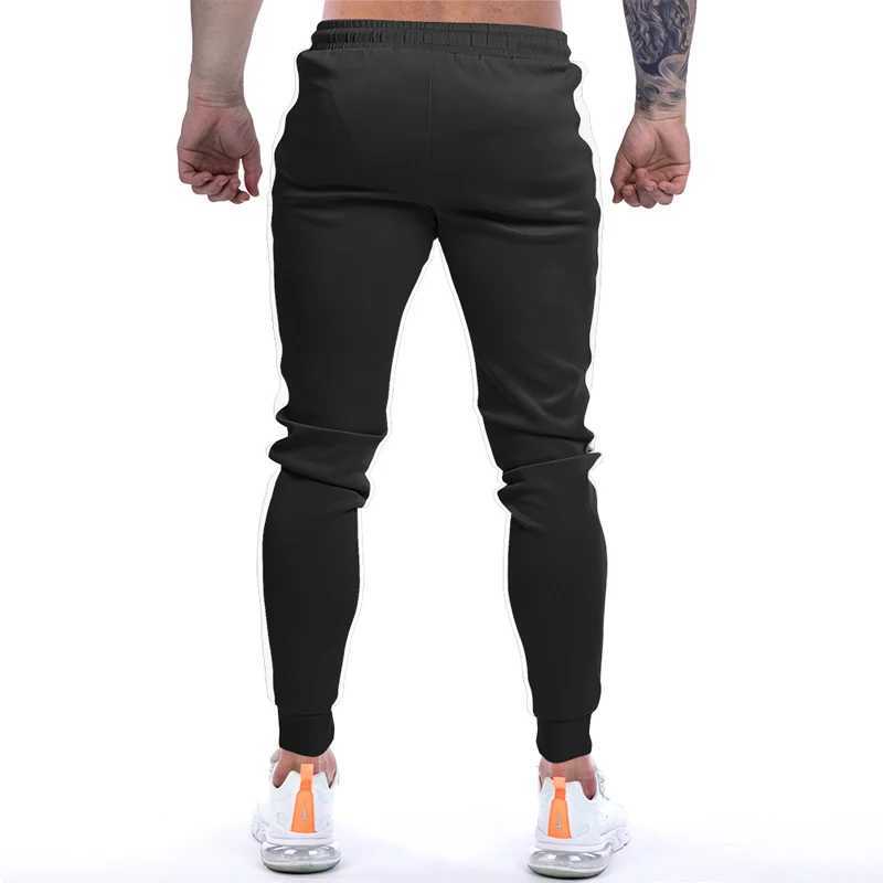 Mens Active Sports Pants Striped Jogger Trouser Stretch Elastic Waist Fitness Pants Autumn Winter W250318