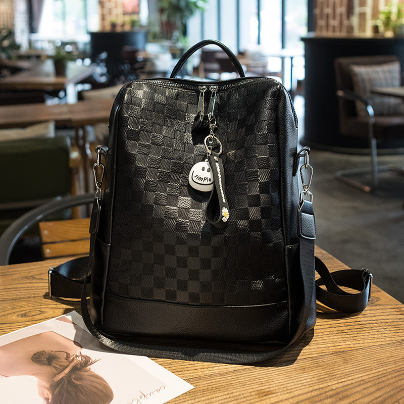 2025 New Couple Backpack High End Light Luxury Quality Multi Functional Leisure Fashion Designer Women S Shoulder Bag Outdoor Leisure Wallet Cosmetics