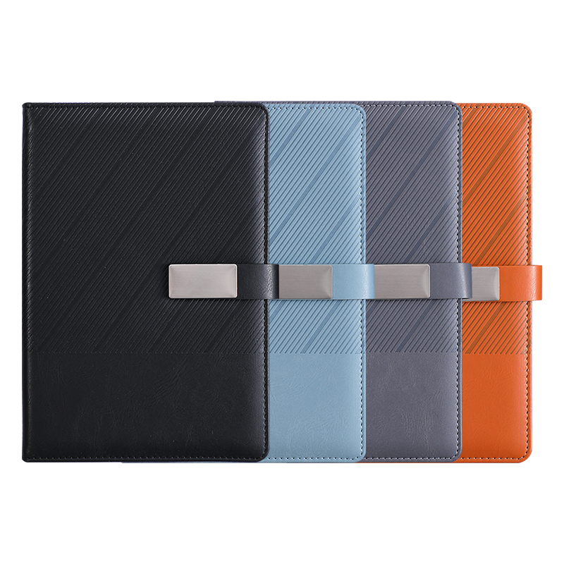 Personalized A5 Leather Notepad for Professional Use - Sturdy Book Cover Ideal for Record Keeping