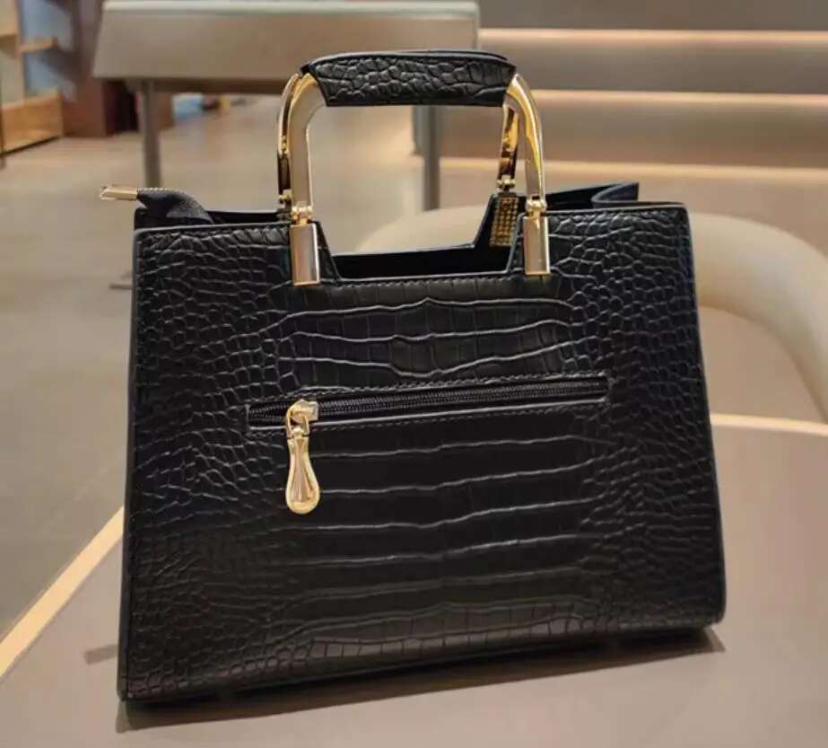 Genuine Leather Women's Handbags Fashion Real Rabbit Hair Single Shoulder Messenger Bag Large Capacity Portable Tote Bags