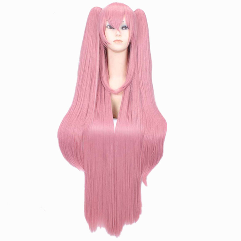The Ending Flame Angel Crusoe, Cecilia Pelosi, Queen Lori, Thickened Extra Thick Cherry Pink Anime Cosplay Wig