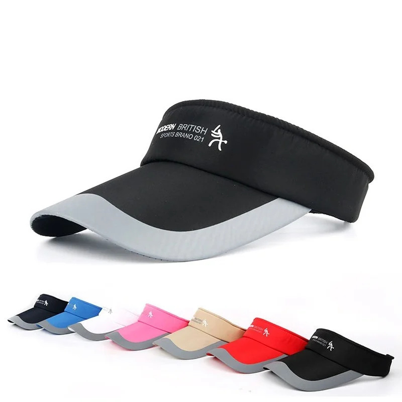 Sport Empty Top Cap Sun Hats for Women Visor Hat Adjustable Outdoor Cap For man women 250313