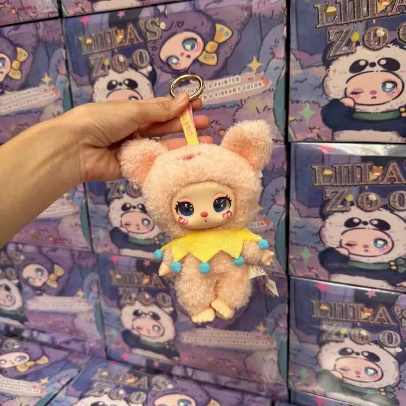 Authentic blind box Liila V2 vinyl doll Liila Dot Cat series backpack pendant doll room decoration toy mystery box birthday giftT250318