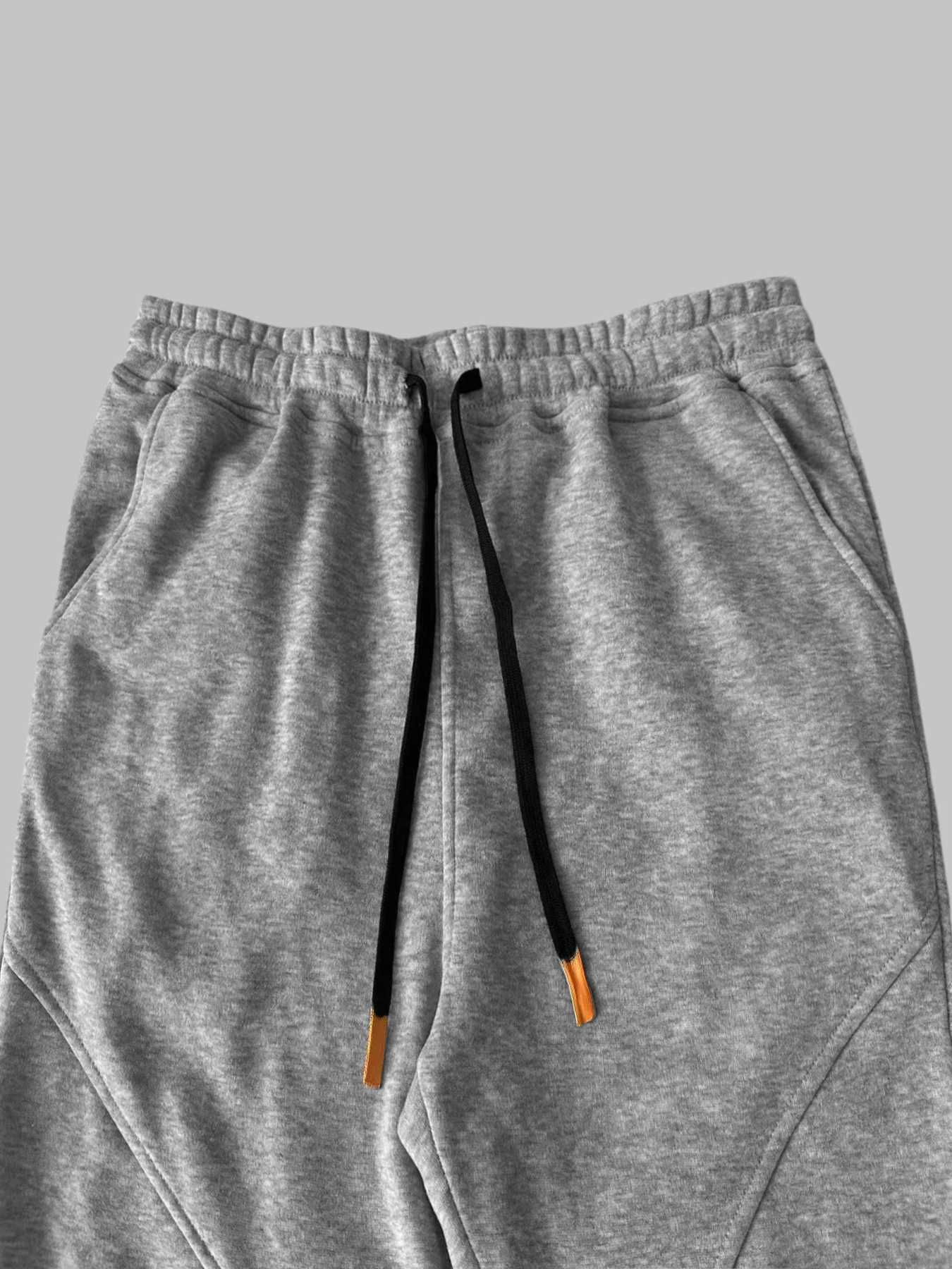 Mens sports casual mens winter loose thick outdoor running cuffs sports pants gym American basketball training pants W250318