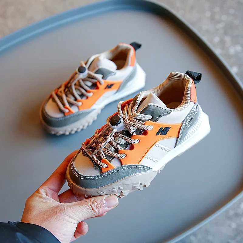 Childrens sports shoes boys breathable and comfortable running shoes spring and autumn girls fashionable sports and leisure sports shoes baby soft sho