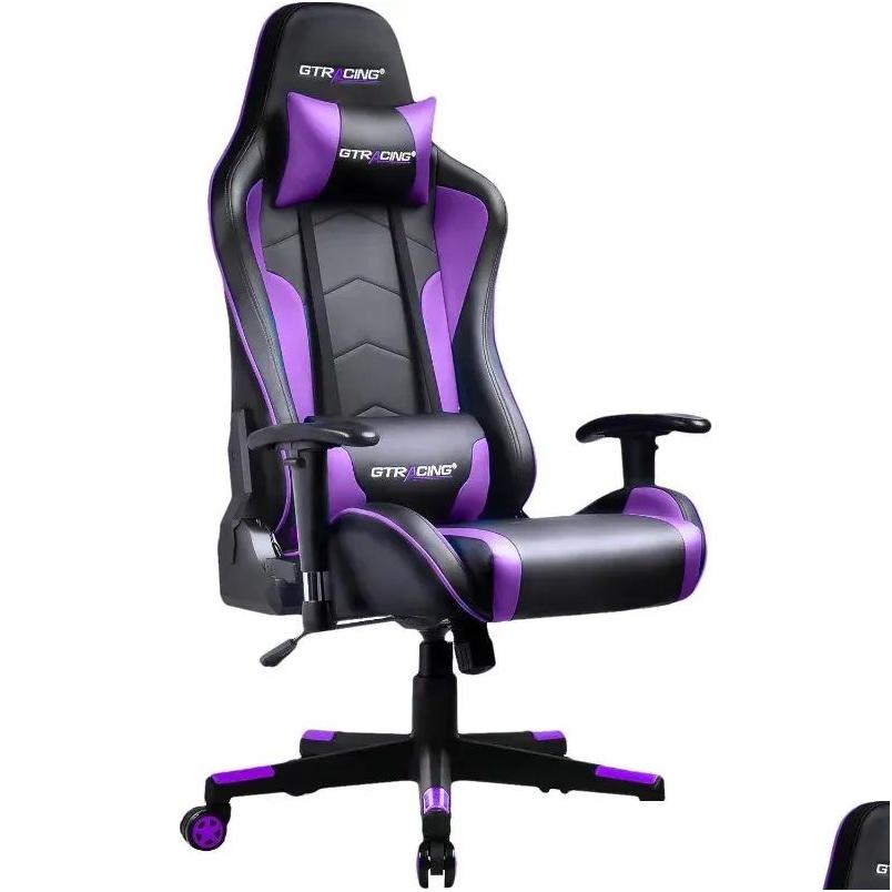 Other Furniture Ergonomic Gaming Desk Chair With Bluetooth Multifunctional Heavyduty 2024 Design Drop Delivery Home Garden Otn0W