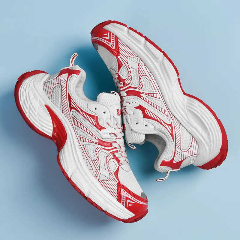 2025 New Men Casual Sports Shoes Marath Race Lightweight Cushiing Men Running Shoes Outdoor Mountain Shoe Teenagers Walking Z250318