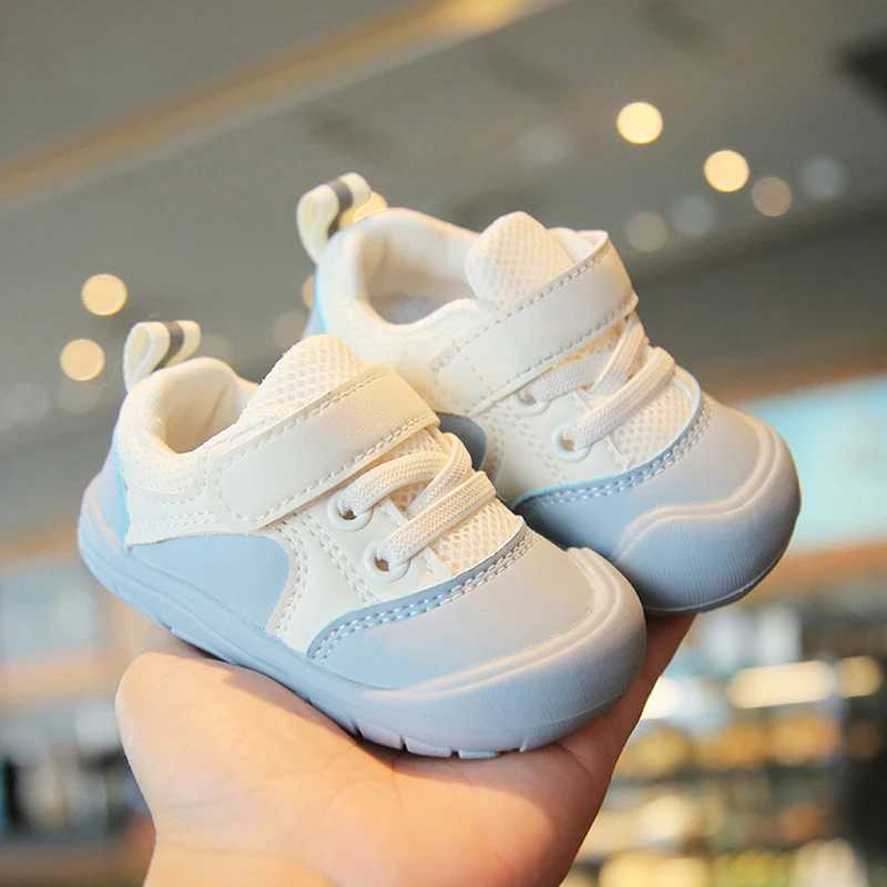 Baby walking shoes for boys and girls soft soled non slip childrens casual sports shoes mesh breathable baby shoes baby accessories W250318