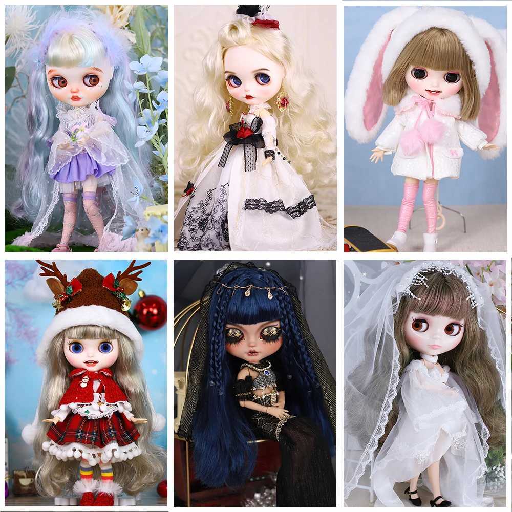 free shipping ICY DBS Blyth Doll 1/6 Connector Body Princess Dress Casual Clothing Toy Gift