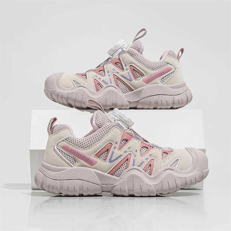 Boys and girls sports shoes childrens outdoor sports hiking shoes childrens anti slip fashion coach unisex hiking shoes W250318