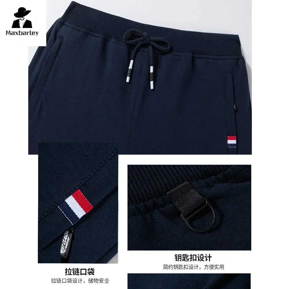 Autumn pants mens fitness sportswear elastic waist sports pants cotton Trouser loose gym jogging pants M-8XL W250318