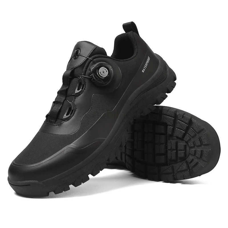 Professial Hiking Shoes Men Waterproof Outdoor Trekking Shoes Mountain Sneakers Black Khaki Big Size 46 47 Dropsing Z250318