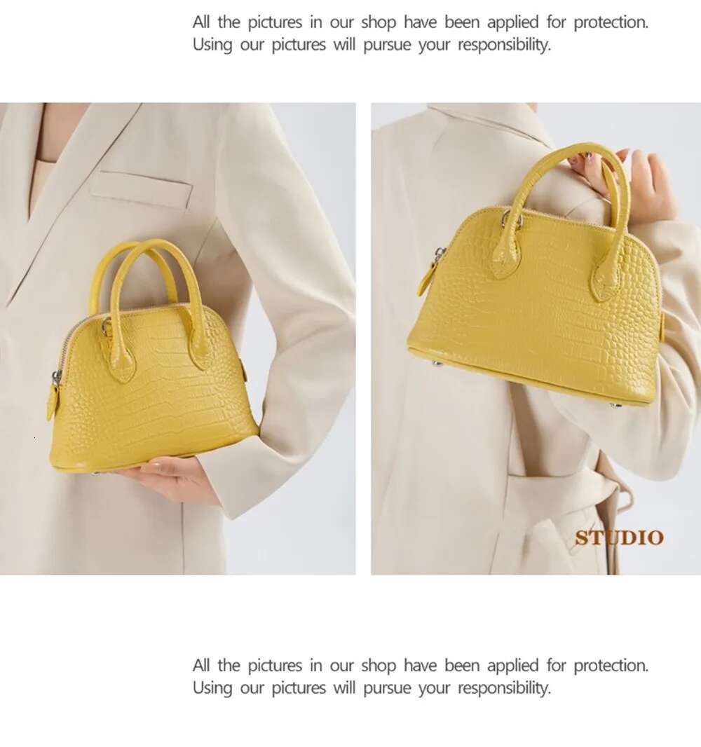 Crocodile Pattern Leather Purses Women's Handbags Small Shoulder Crossbody Bag Girls Fashion Portable Shell Bags