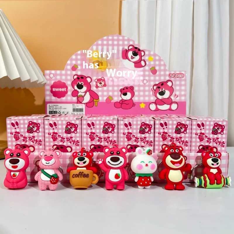 Labubu Anime Peripheral Blind Box Doll PVC Small Pendant Cute Cartoon Keychain Blind Box Decoration Fashion Pendant HangiT250318
